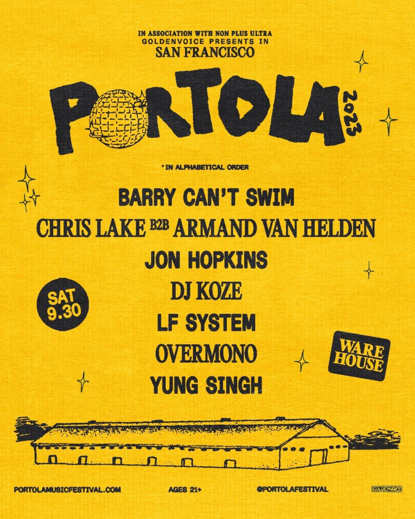 Portola Festival 2023 Warehouse Stage