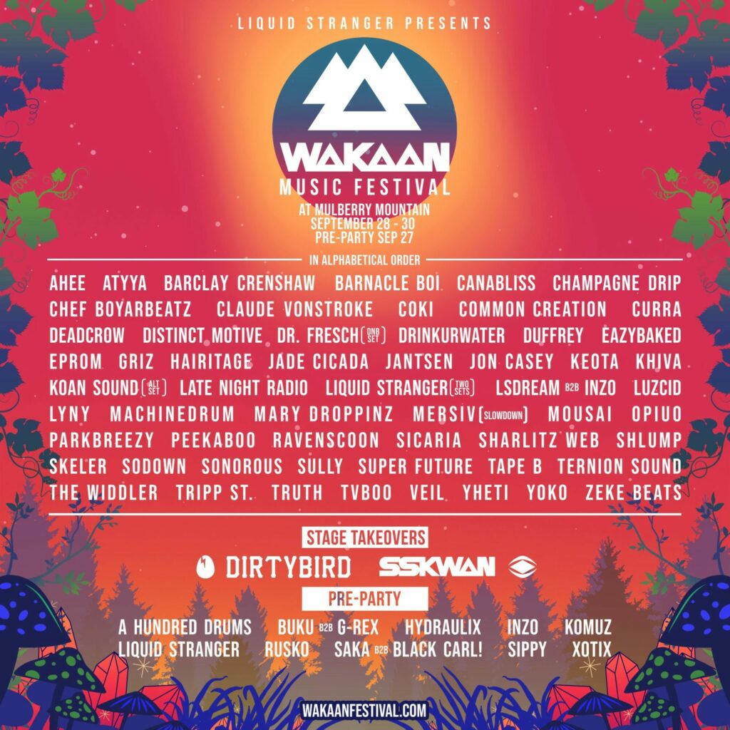 WAKAAN Music Festival 2023 - Lineup