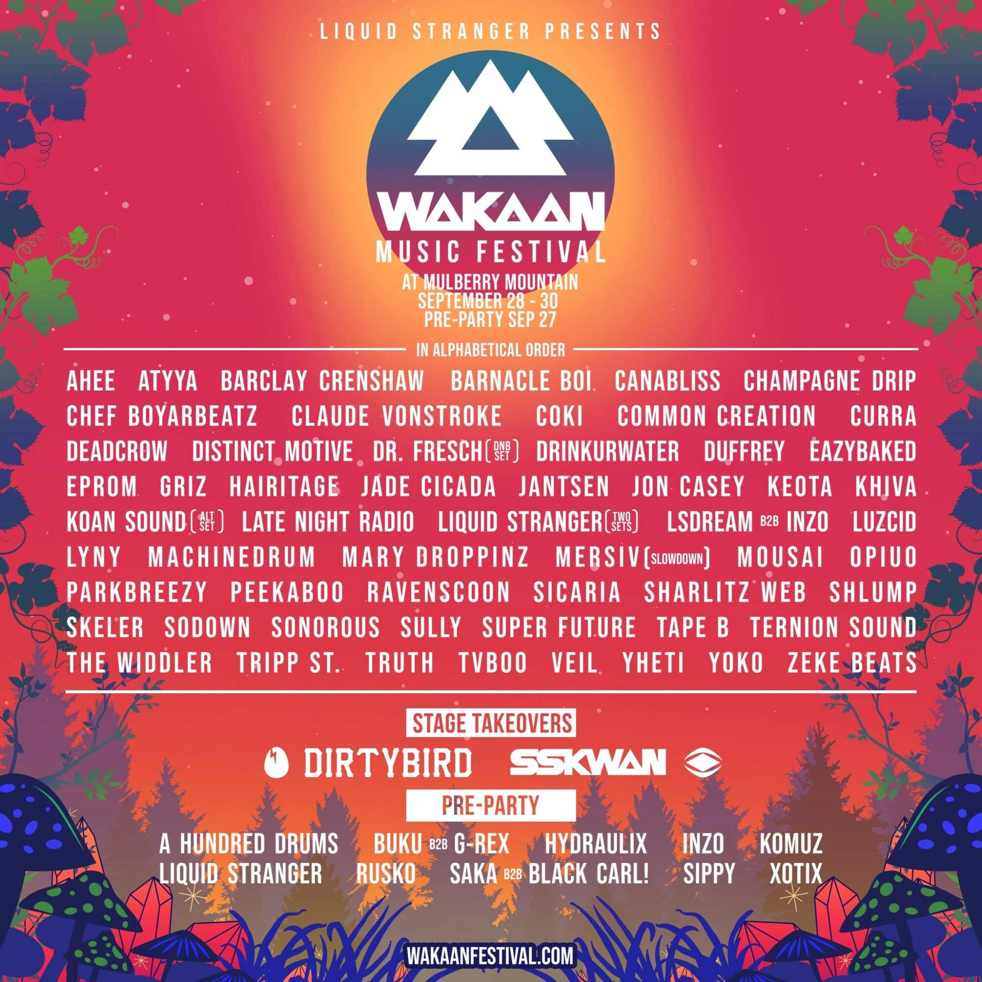 WAKAAN Music Festival Drops Massive Lineup Ahead of Third Year EDM