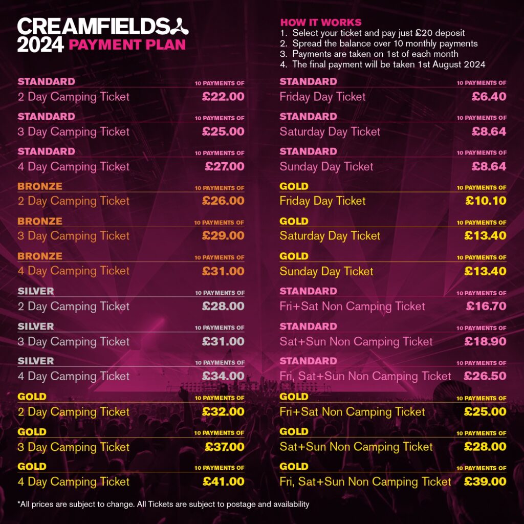 Creamfields Announces 2024 Ticket Sale Info | EDM Identity
