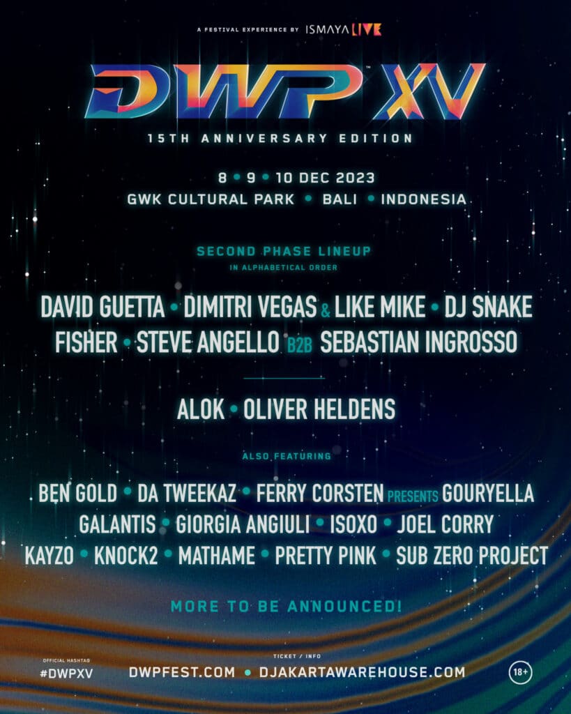 Djakarta Warehouse Project 2023 - Phase 2 Lineup