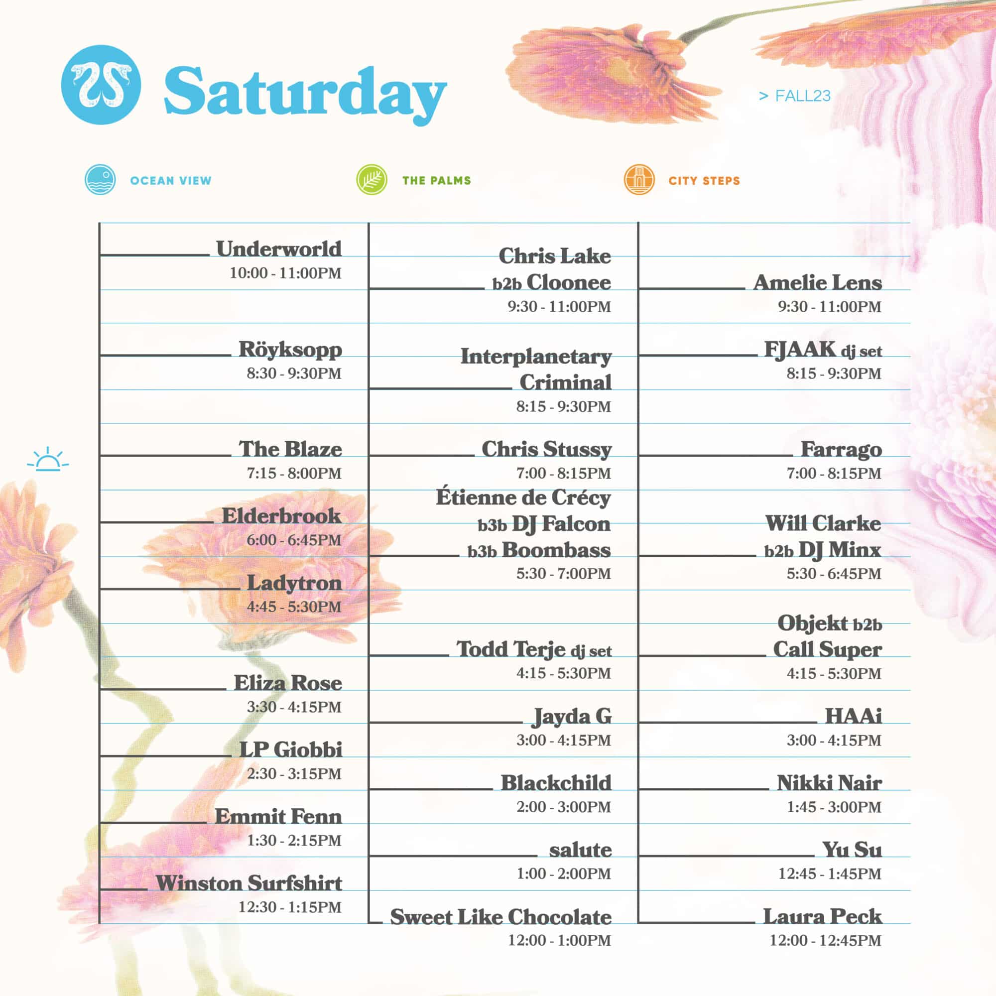 CRSSD Festival Fall 2023 Set Times and Essential Info EDM Identity