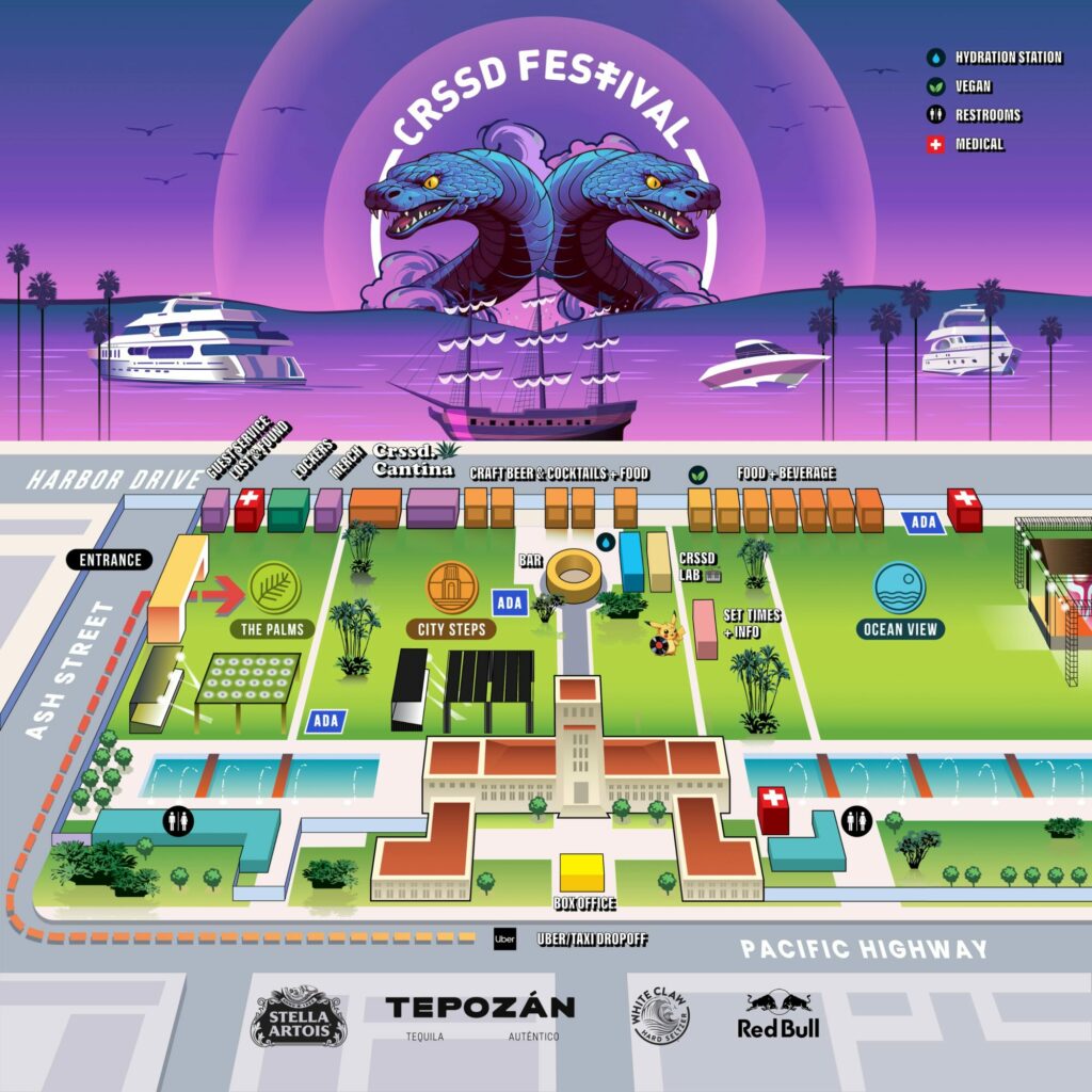 CRSSD Festival Fall 2023 Set Times and Essential Info EDM Identity