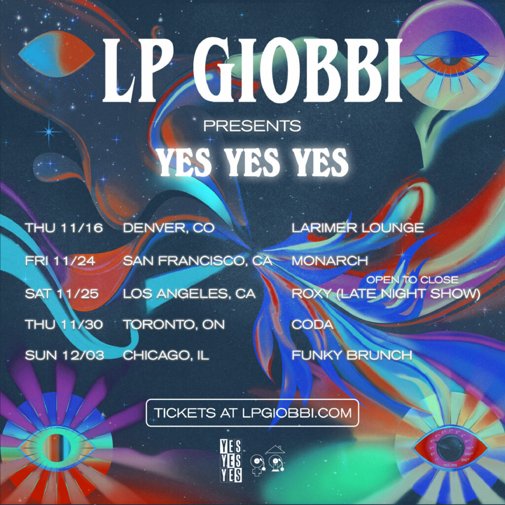 LP Giobbi Yes Yes Yes Afterparties 2023