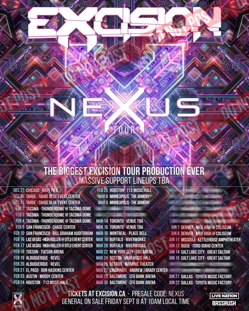 Excision Announces LargerThanLife Nexus Tour EDM Identity