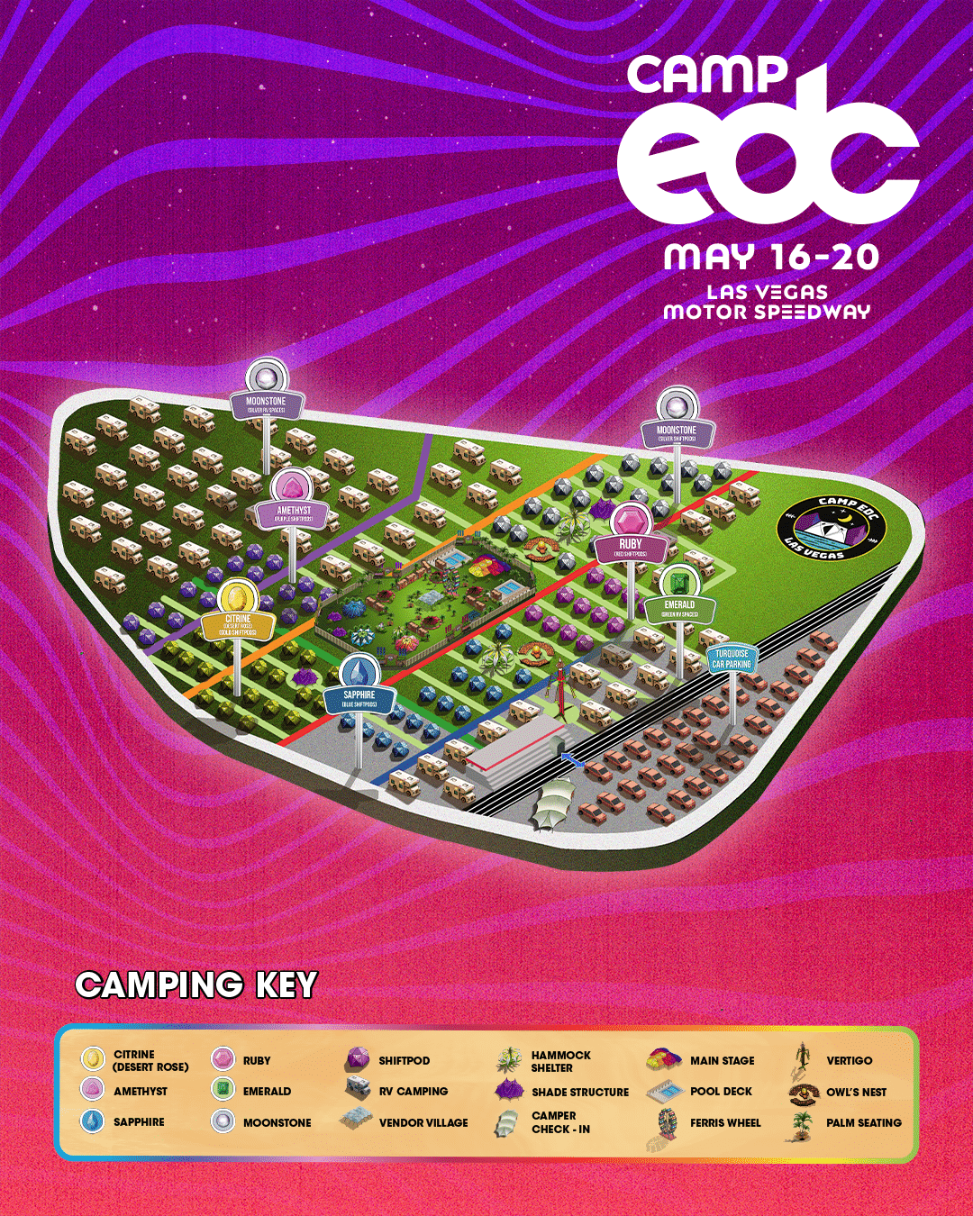 Insomniac Drops Off Camp EDC 2024 OnSale Date and Upgrades EDM Identity