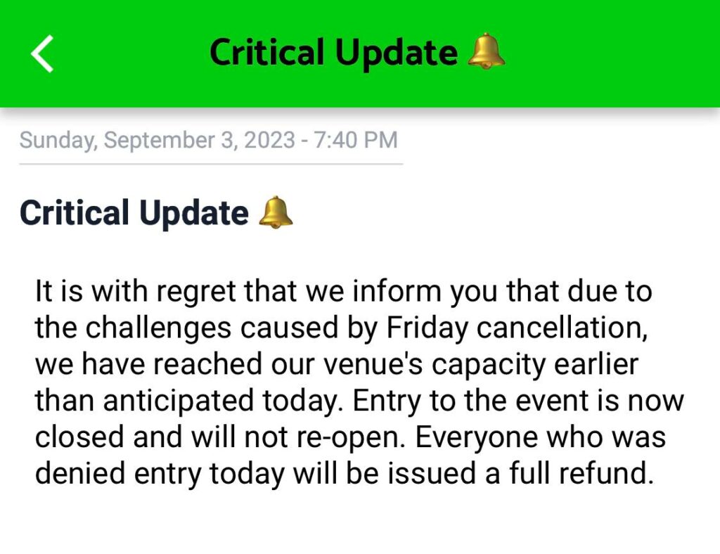 Ezoo 2023 - Critical Update Notification