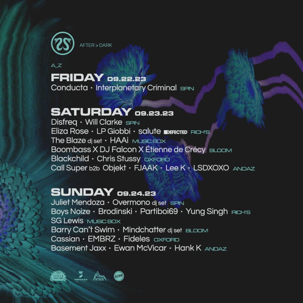 CRSSD Festival Fall 2023 - After Dark Lineup