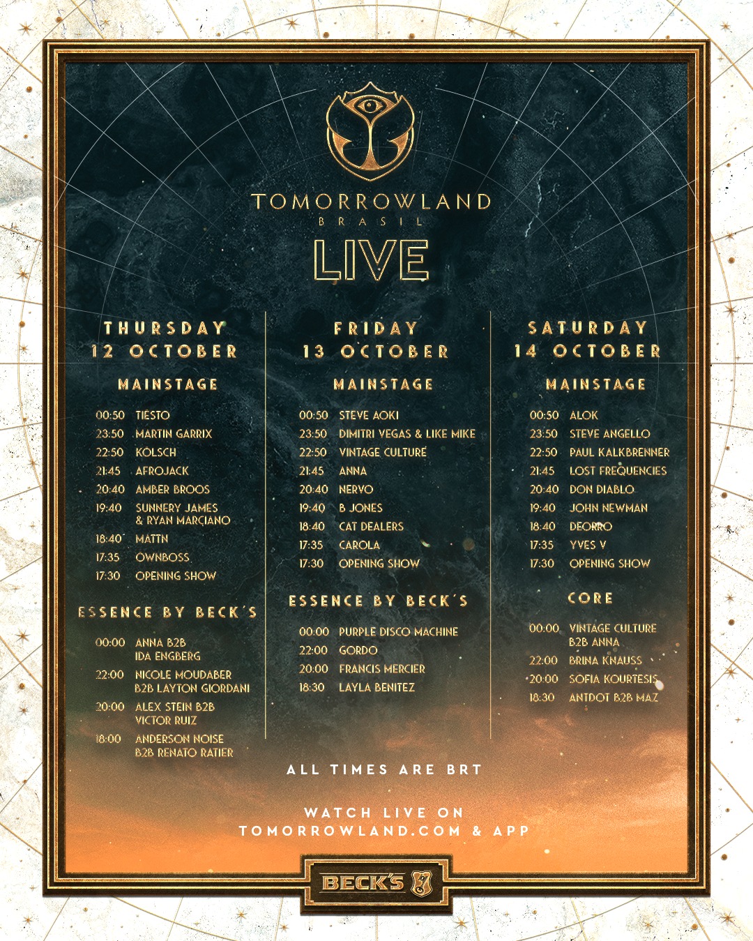 Tomorrowland Brasil 2023 Live Stream Schedule & Info EDM Identity