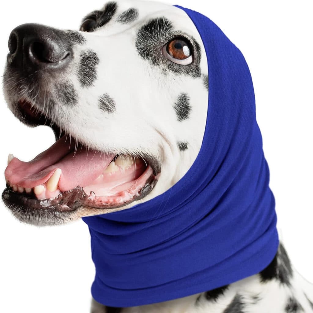 SIMENA Dog Calming Cap/Ear Wrap