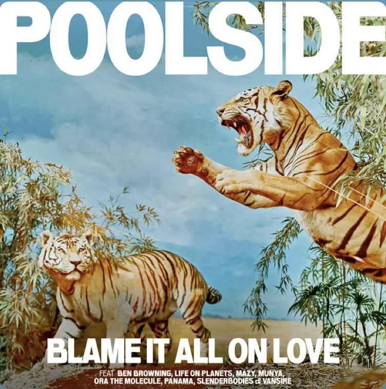 Poolside "Blame It On Love" album artwork