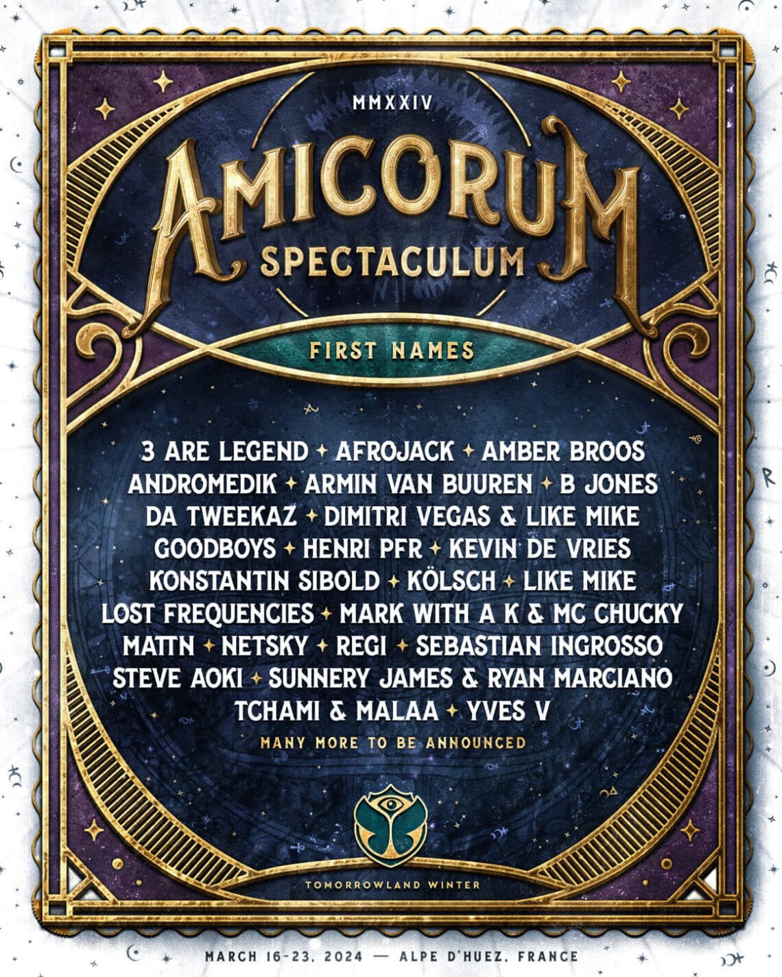 Tomorrowland Winter Announces Phase 1 Lineup for 2024 Event EDM Identity