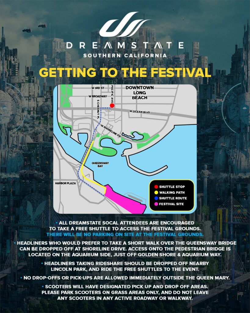 Dreamstate Southern California 2023 festival map : r
