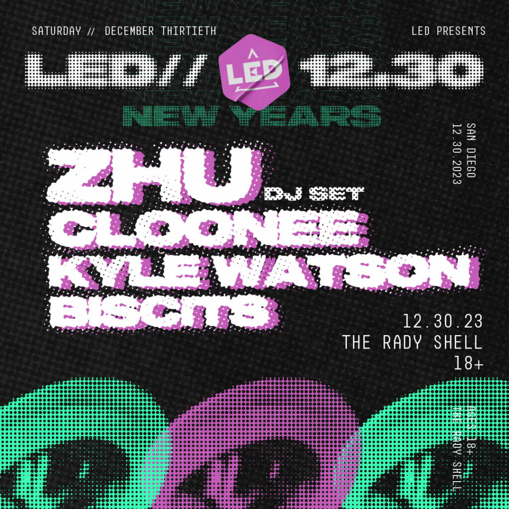 LED New Years 2023 - Lineup