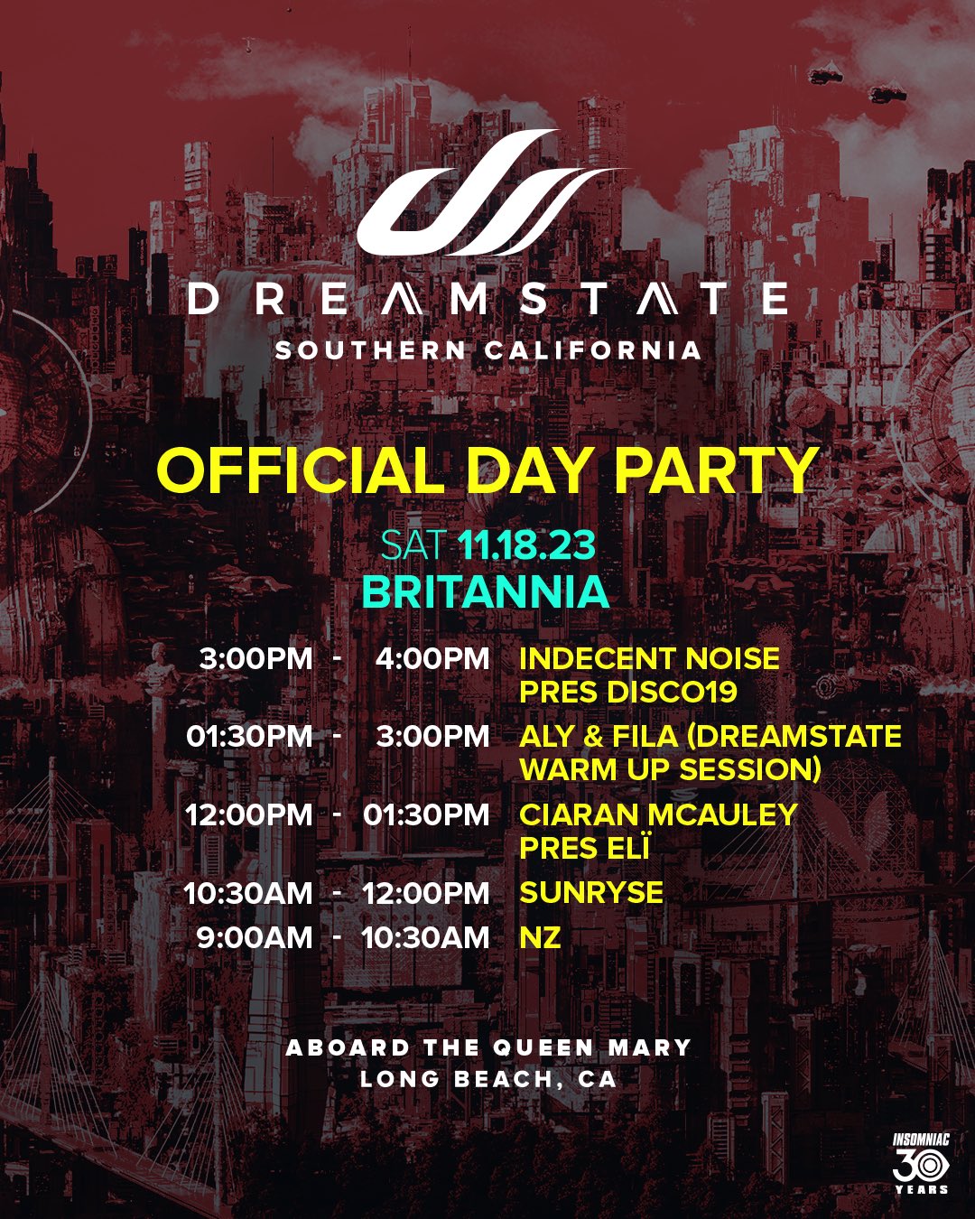 Dreamstate SoCal 2023 Set Times and Essential Info EDM Identity