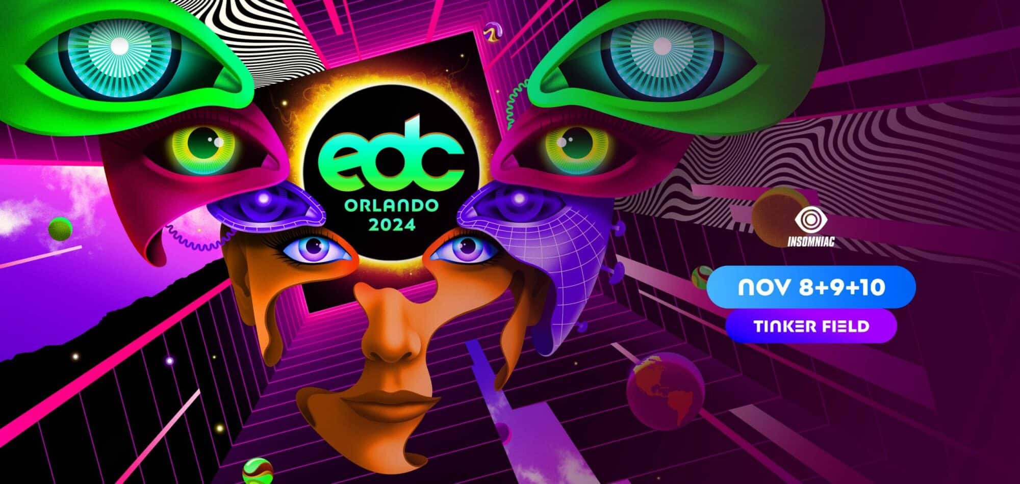 EDC Orlando Announces 2024 Dates and Future Owl Presale EDM Identity