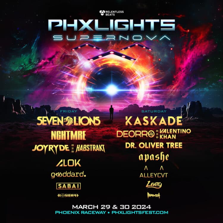 PHXLIGHTS Reveals Lineup for Supernova Edition in 2024 EDM Identity