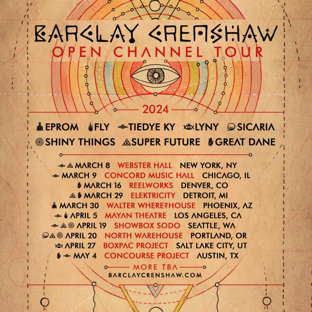 Barclay Crenshaw - Open Channel Tour