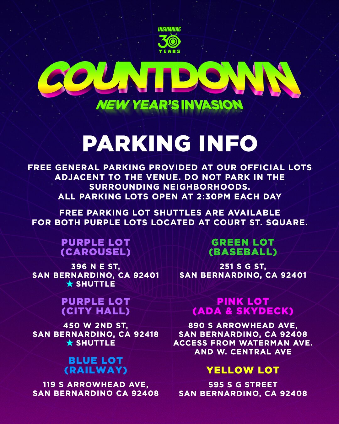 Countdown NYE 2023 Set Times and Essential Info EDM Identity