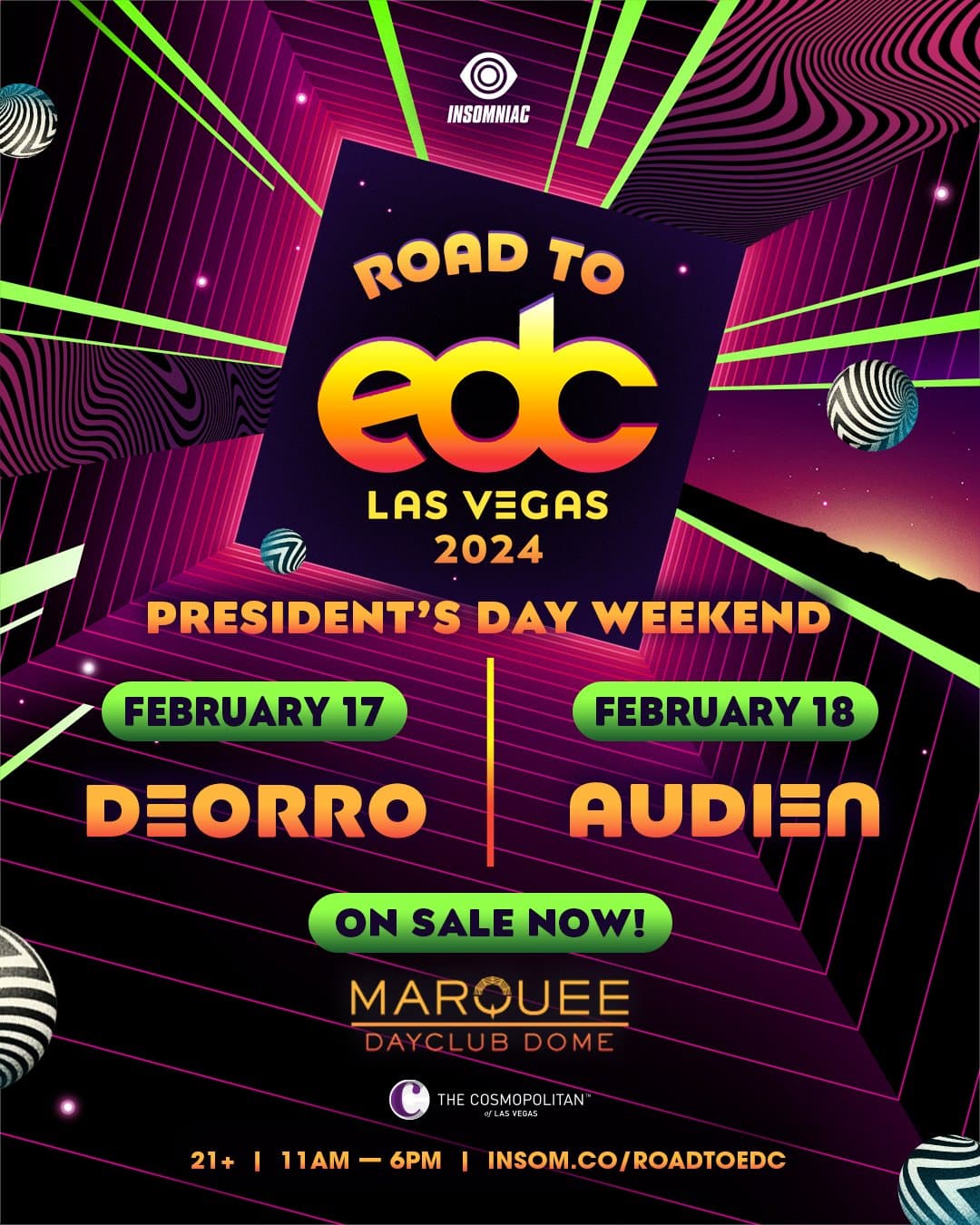 Audien and Deorro to Headline Road to EDC Las Vegas 2024 | EDM Identity