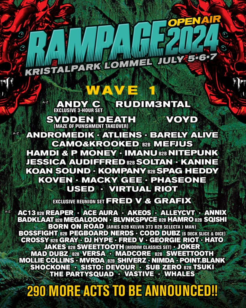 Rampage Open Air 2024 - Phase 1 Lineup