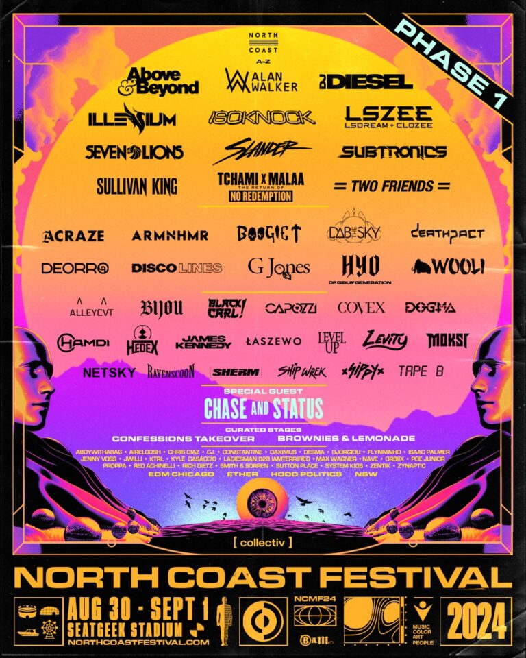 North Coast Music Festival Drops StarStudded Phase 1 Lineup for 2024