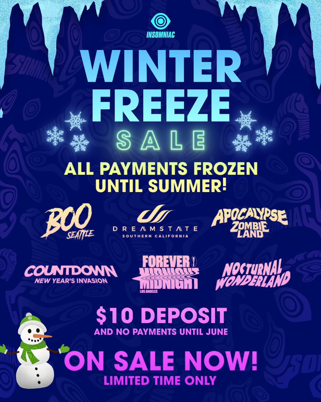 Insomniac Announces Winter Freeze Sale For 2024 Festivals EDM Identity   Ireq 2024 Winter Freeze Promo 1080x1350 