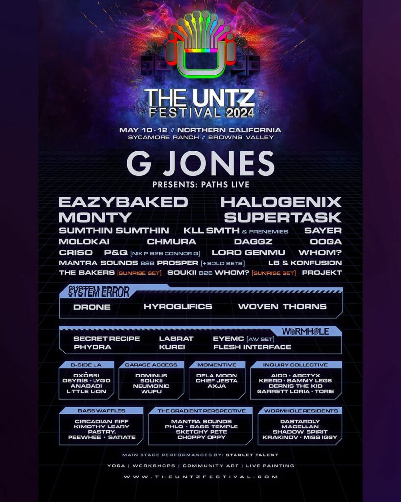the untz festival 2024 lineup