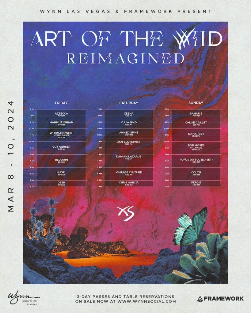 Art Of The Wild Reimagined 2024 Set Times