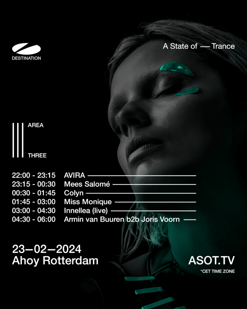 A State Of Trance Festival 2024 - Friday Schedule Area 3