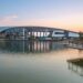 SoFi Stadium lake