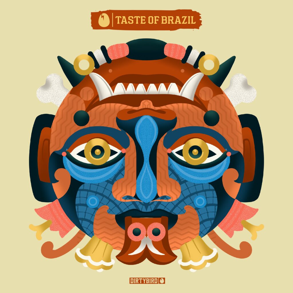 dirtybird taste of brazil compilation artwork