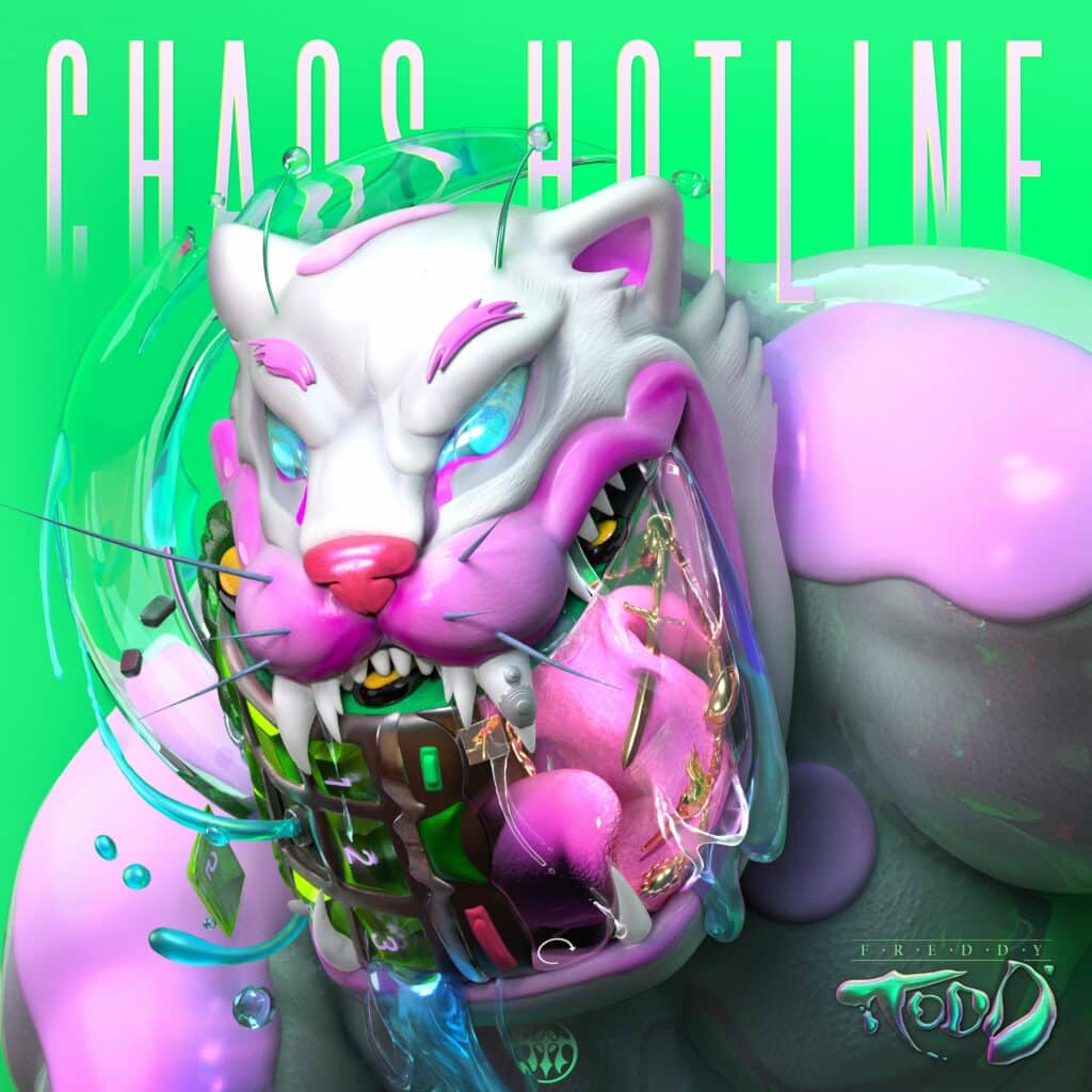 freddy todd chaos hotline album artwork