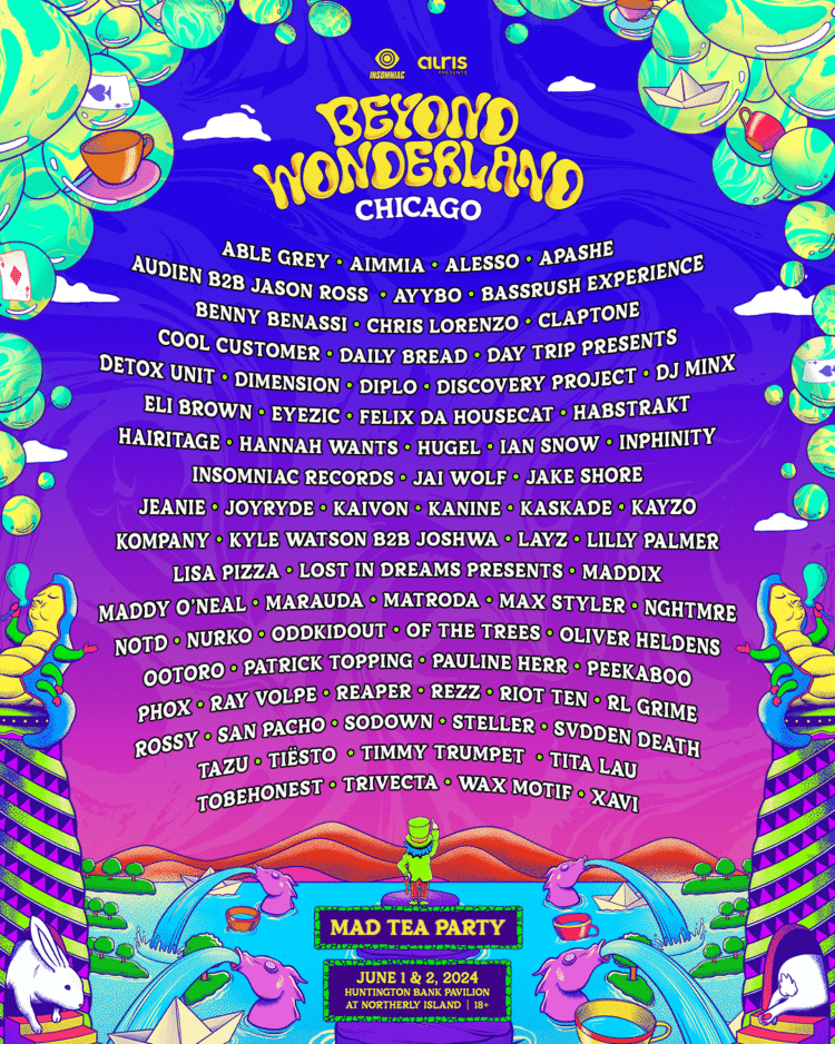 Beyond Wonderland Chicago Releases Lineup for Debut Edition EDM Identity