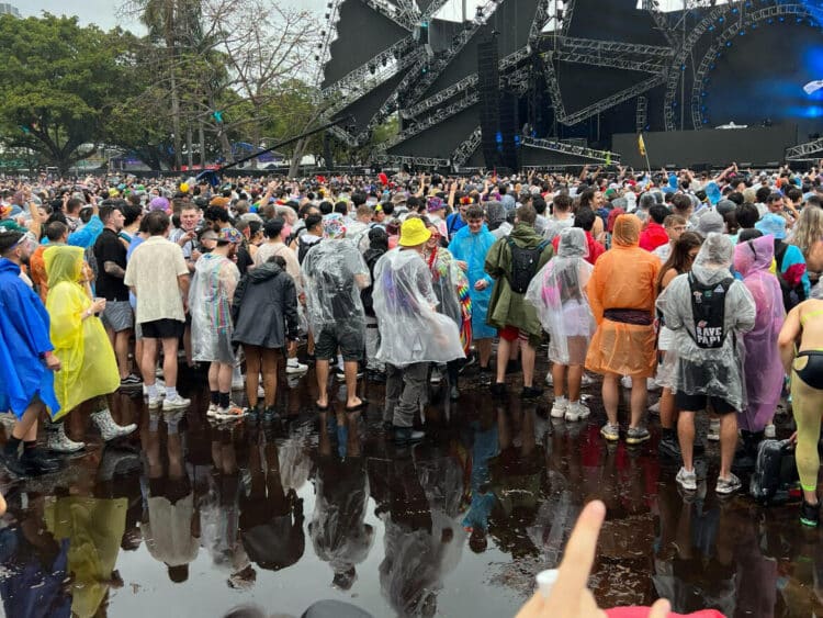 Ultra Music Festival 2024 rain