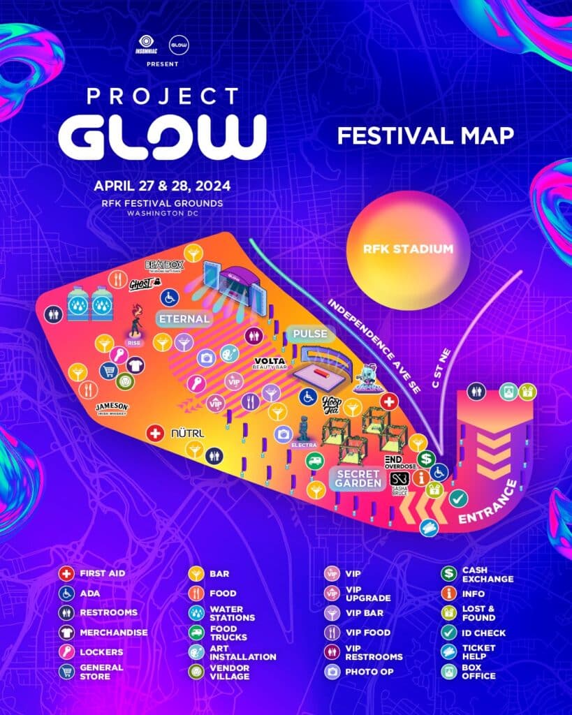 Project GLOW 2024 Set Times and Essential Info EDM Identity