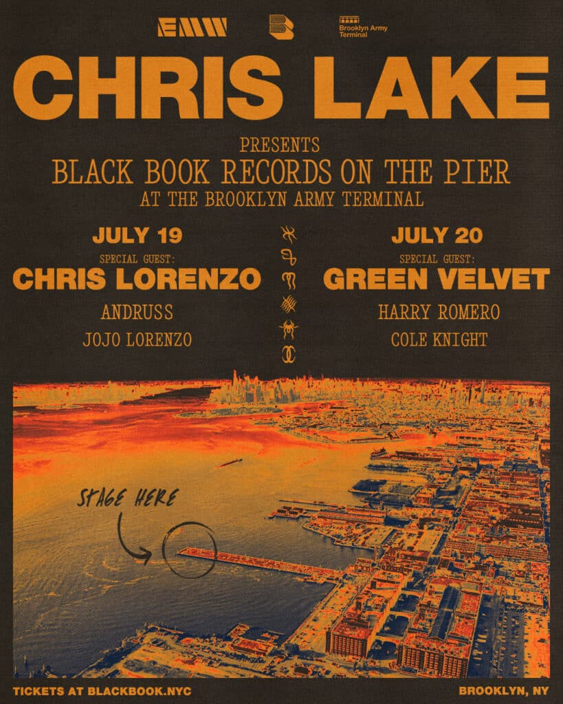 Black Book Records On The Pier NYC 2024 - Lineup