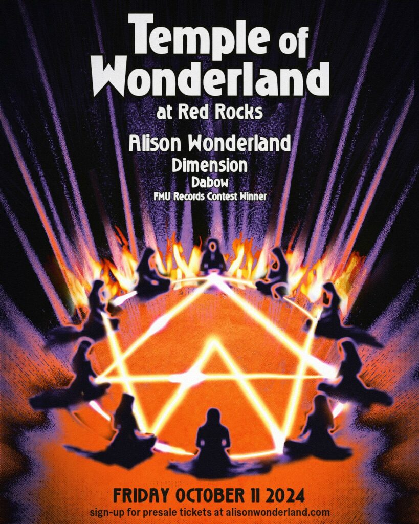 Alison Wonderland's Temple of Wonderland at Red Rocks 2024 - Lineup