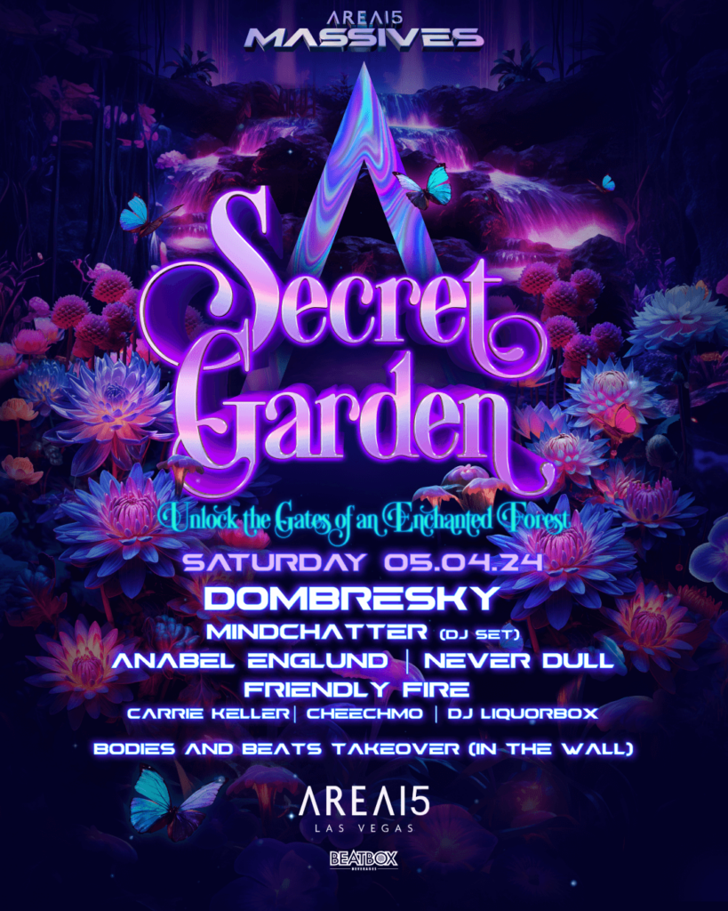 AREA15 Presents Secret Garden 2024 - Lineup