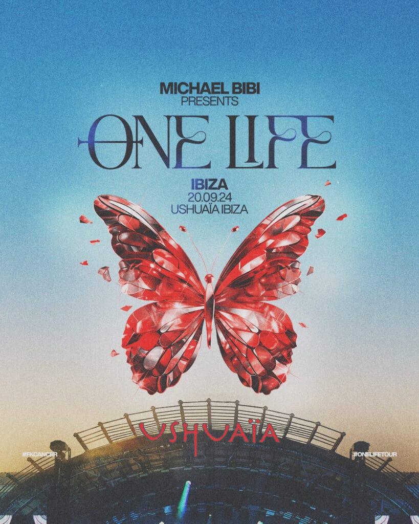 Michael Bibi Ushuaia Ibiza Poster