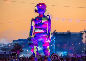 Electra Statue at Project GLOW 2024