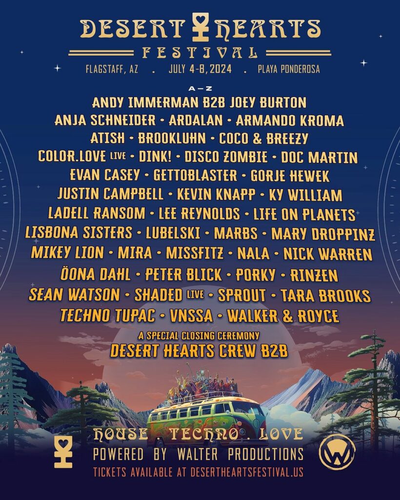 Desert Hearts Festival 2024 - Lineup