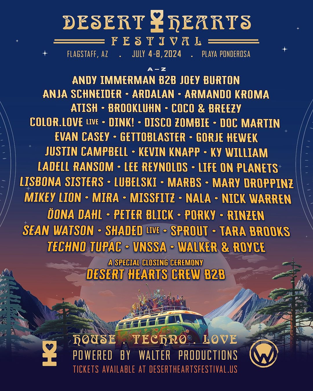 Desert Hearts Festival Announces Lineup for 2024 Arizona Debut | EDM ...