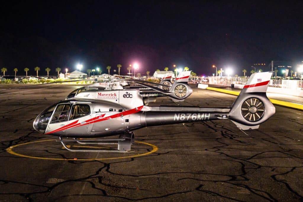 Maverick Helicopters Electric Sky EDC Las Vegas