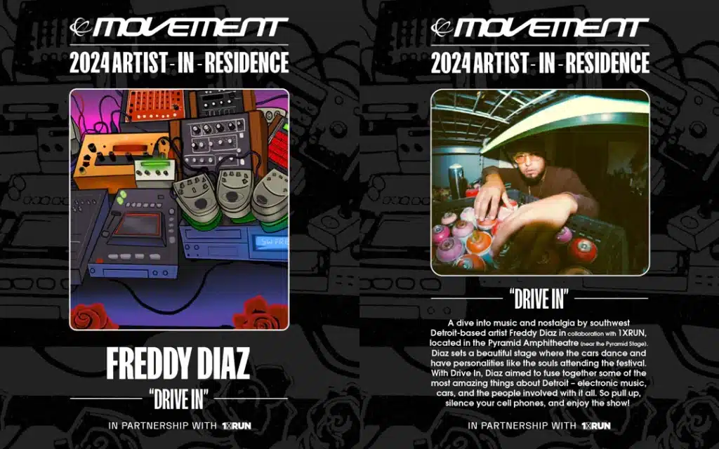 Movement 2024 Artist in Residence: Freddy Diaz