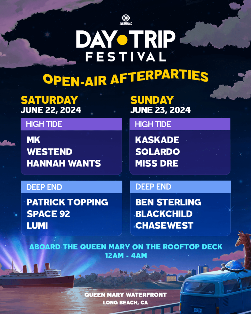 Day Trip Festival 2024 - After Party Lineup