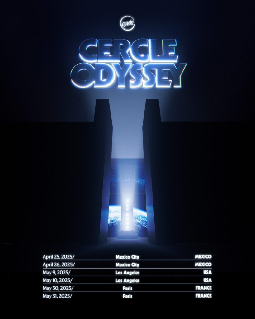 Cercle Odyssey 2025 Dates & Cities
