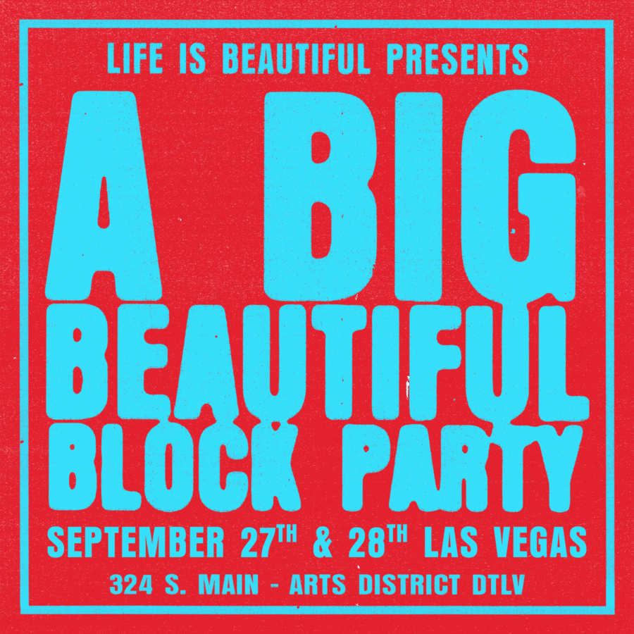 Life Is Beautiful Block Party 2024