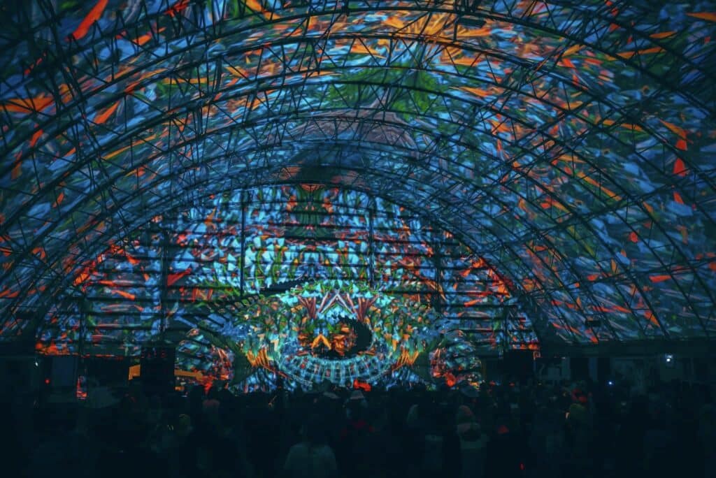 El escenario del portal en Infrasound 2024