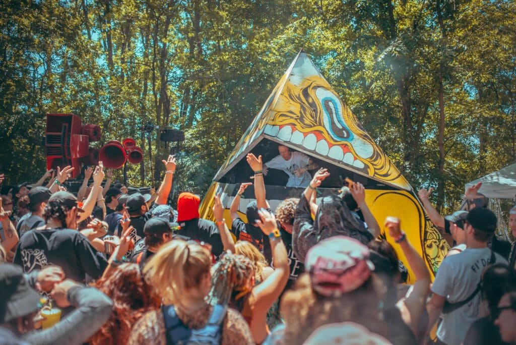 Infrasound 2024 The Pyramid Stage DJ Necromancer